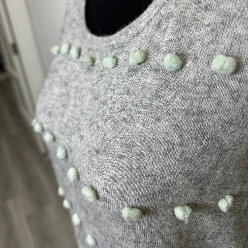 J. Crew Gray Wool Blend Women's Sweater (S)